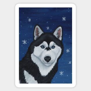 Siberian Husky Sticker